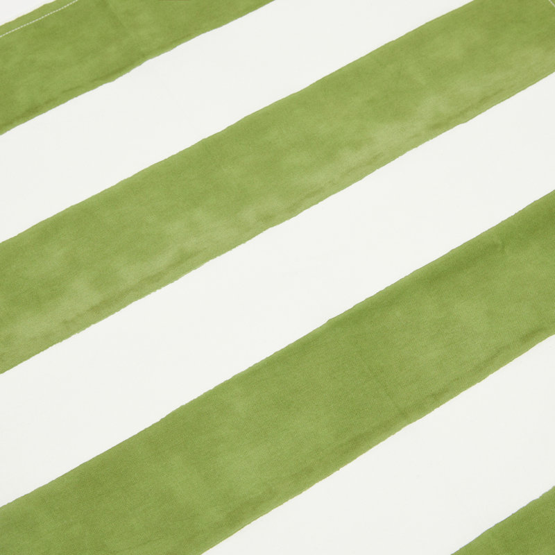 Brezhane Tablecloth - Stripes, 59" Square, Vert