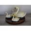 Ensemble de 5 statues Zahara Swan sur base de marbre