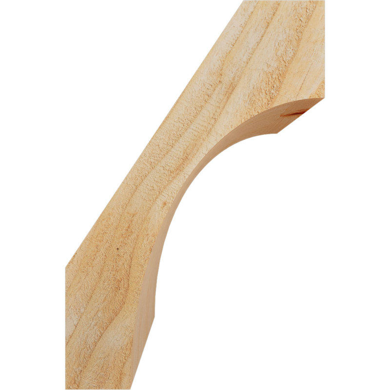 Attelle de genou Westlake, Sapin de Douglas, H 12 po x l 6 po x P 8 po, Scié brut