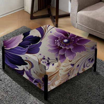 Mauve et lavande mauve - Paisley persan