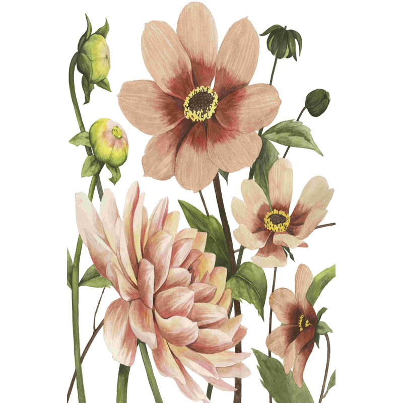 " Dahlia Spell II " by Grace Popp Painting Print, 18" H x 12" W  