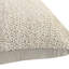 Maris 36" Linen Blend Fabric Ivory Floor Cushion Pouf