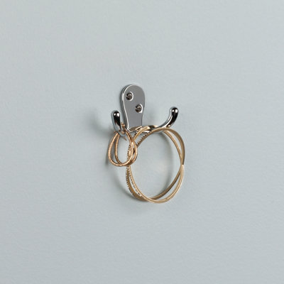 Double Prong Robe Wall Hook