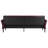 89" Velvet Convertible Sofa Couch, Futon Sofa Bed with 2 Square Pillows, Adjustable Backrest & Armrests for Living Room-1753197104