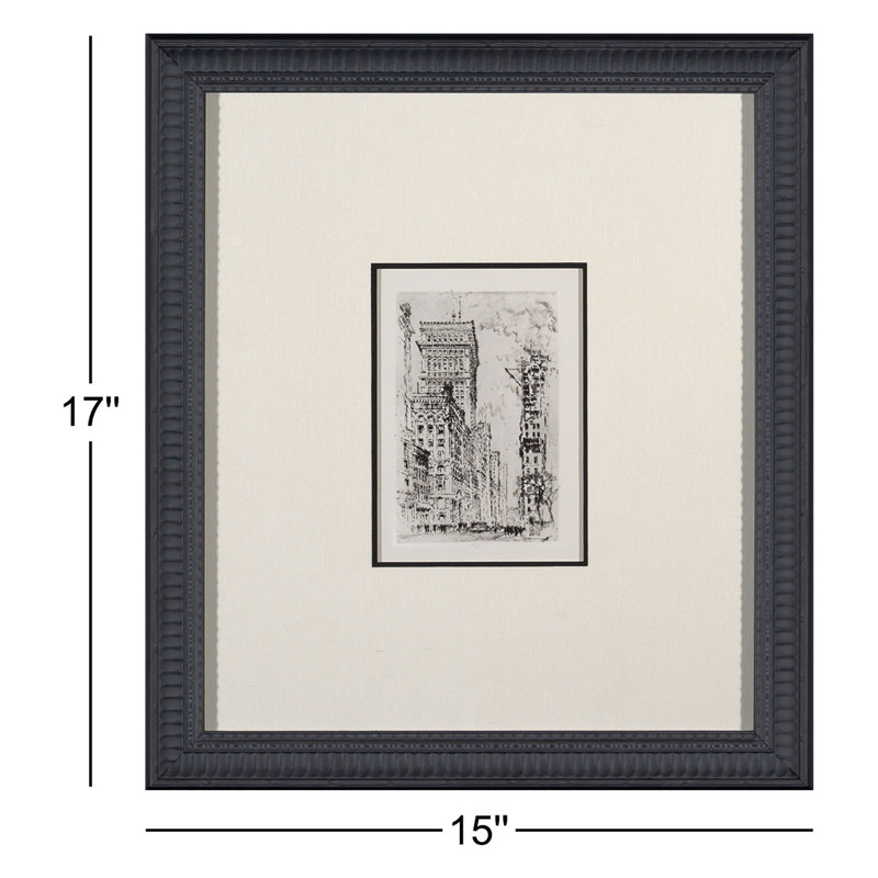 City Engraving Series I Painting