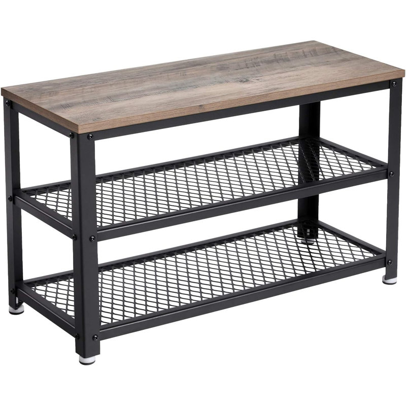 Shoe Storage, Greige/Black