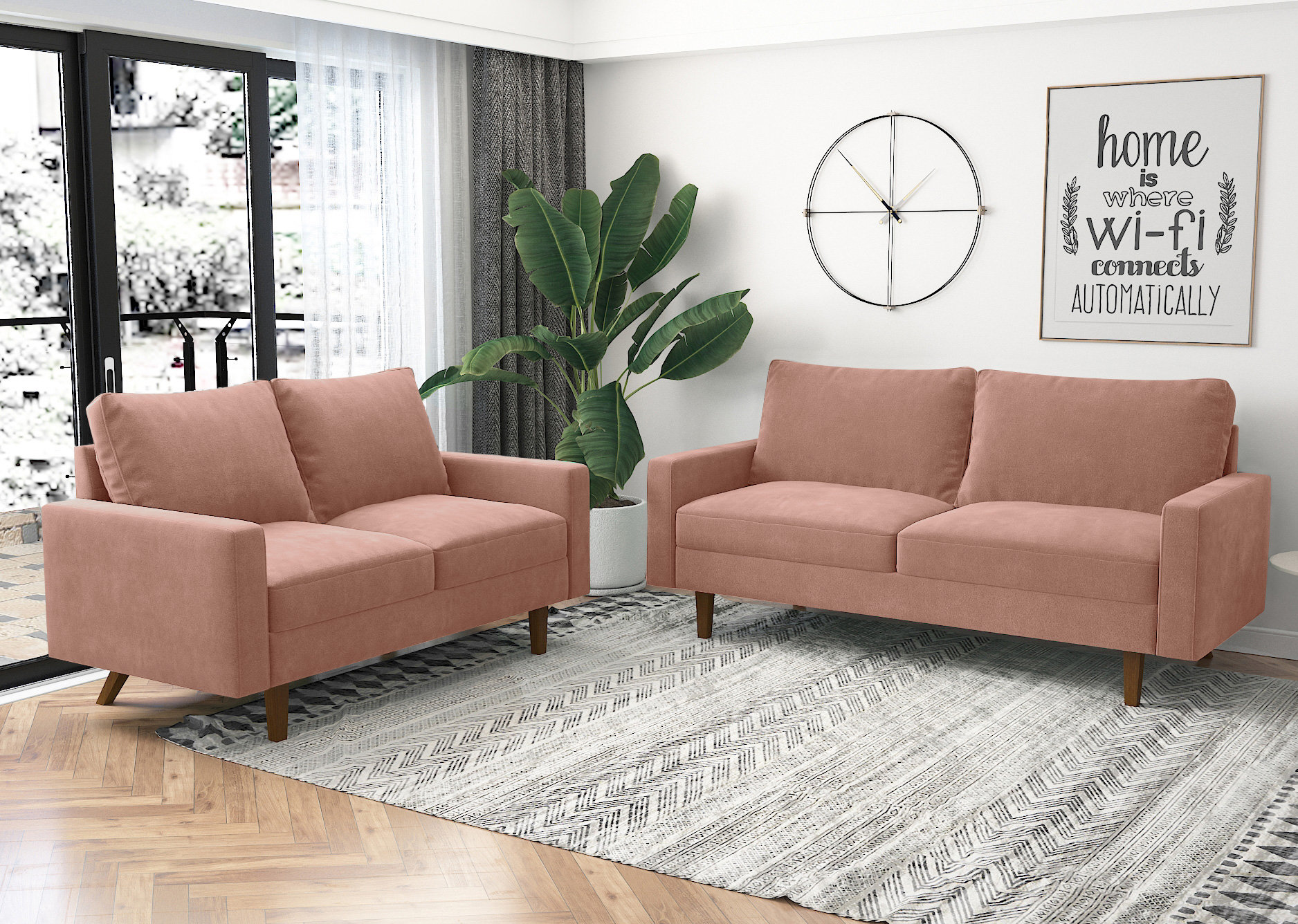 Ebern Designs Issa 2 Piece Living Room Set & Reviews - Wayfair Canada