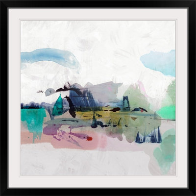 'Palette Landscape I by Funkstown Painting Print