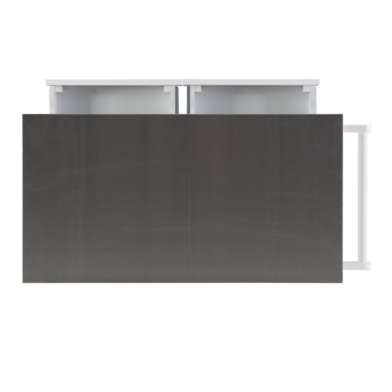 Amryis Kitchen Cart, White
