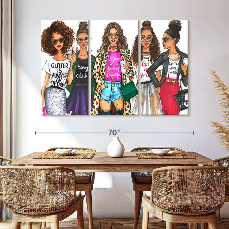 Shuttworth Fashionistas, afro-américaine, H 24 po x l 38 po