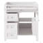 Meuble-lavabo de salle de bain de 30 po sans lavabo supérieur, armoire de rangement moderne avec 2 tiroirs et un tiroir rabattable (BASSIN INCLUS)-1720267094