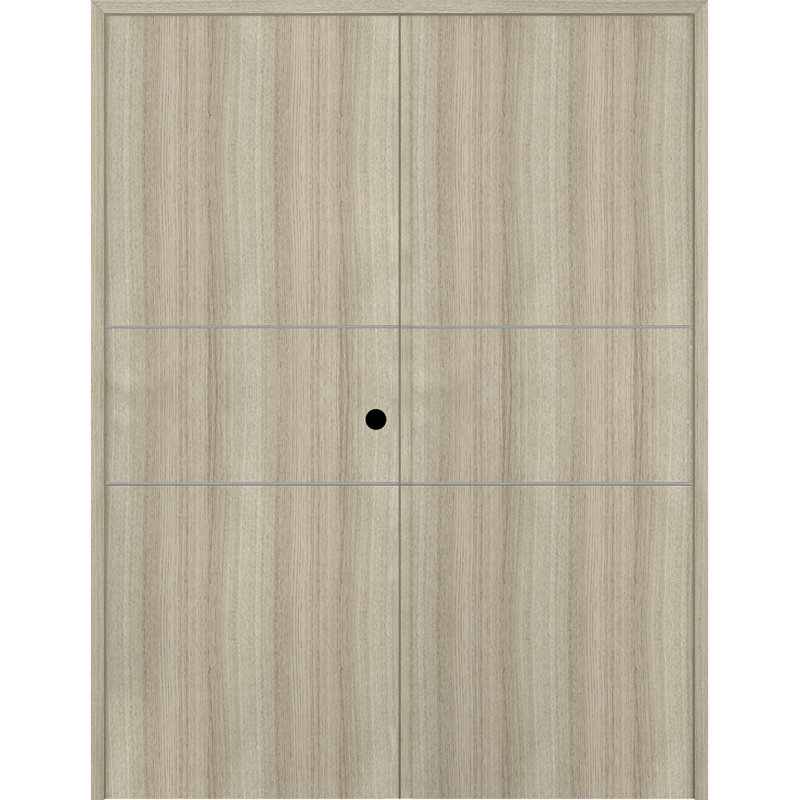 Porte double standard Optima 2H, Shambor, À gauche, 59,5 po x 79,37 po