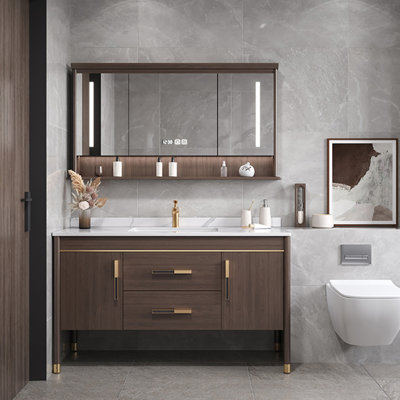 Chinese style luxurious bathroom Vanity