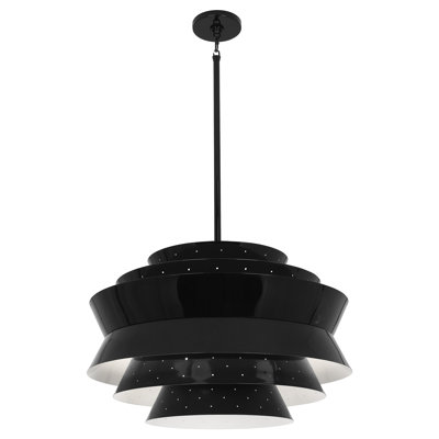 Lustre géométrique à 3 lumières Pierce