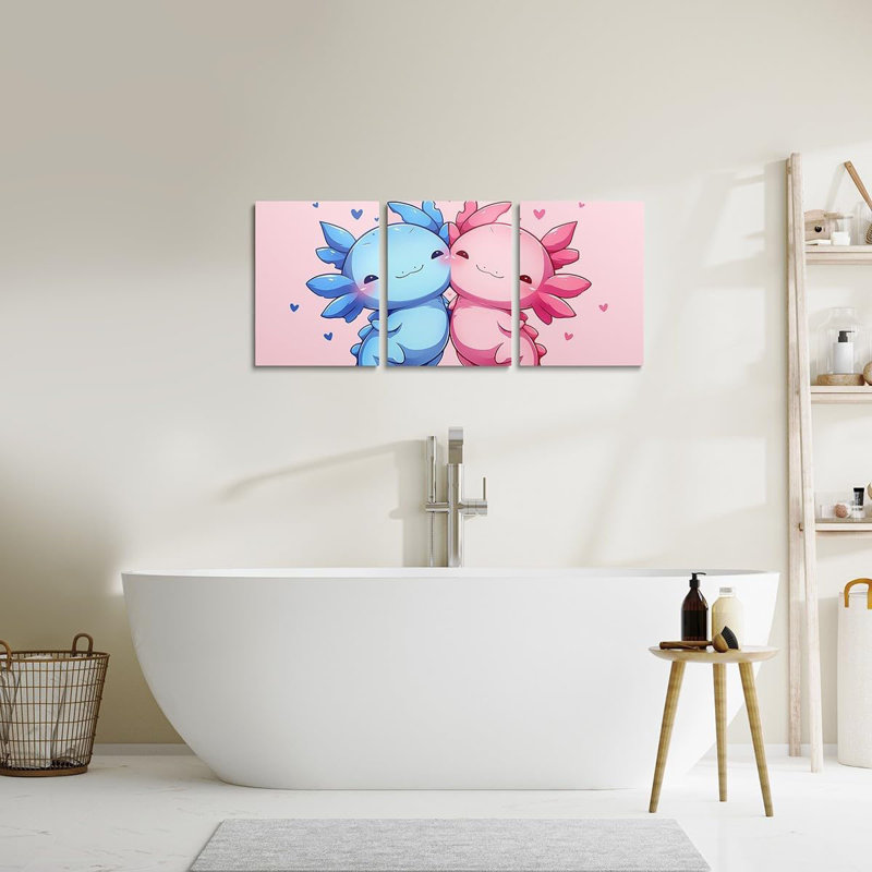 3 Piece Wrapped Canvas Wall Art