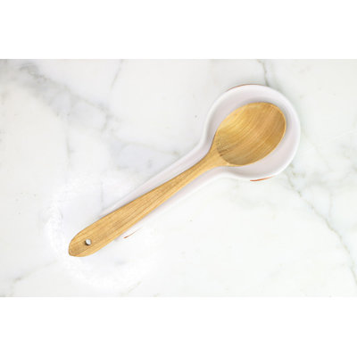 Euro Serving Spoon - Set of 2 - Fruitwood - 11"L