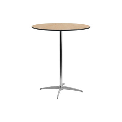 Cocktail Table For Commercial Or Residential Use, 36 X 36 X 42, Natural