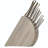 BergHOFF Concavo 9Pc Cutlery Set with Knife Block and Knife Sharpener