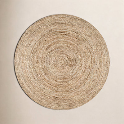Aevry Natural Jute Area Rug