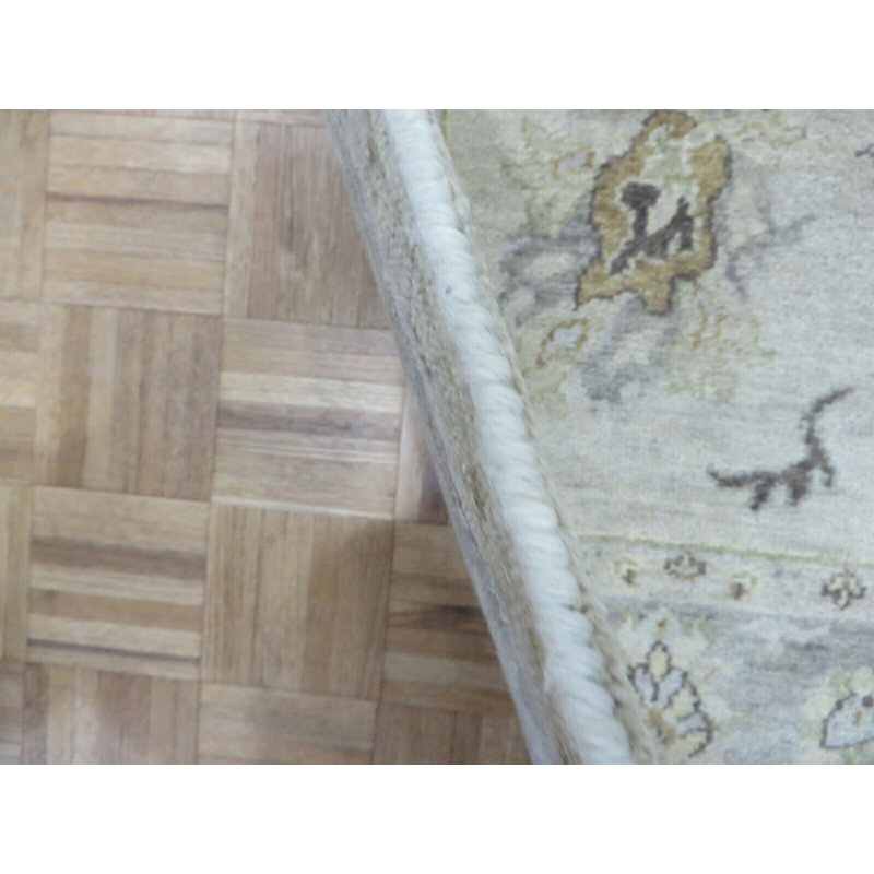 Tapis oriental beige noué à la main 5 pi 7 po x 8 pi 6 po 11713B1455044911A5209612157A754F