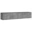 Lit surélevé Latitude Run® 78,7 po x 15,7 po x 15,7 po en acier Corten