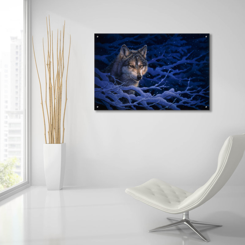 «Deep Blue» par Joh Naito, H 24 po x l 36 po x P 0,2 po