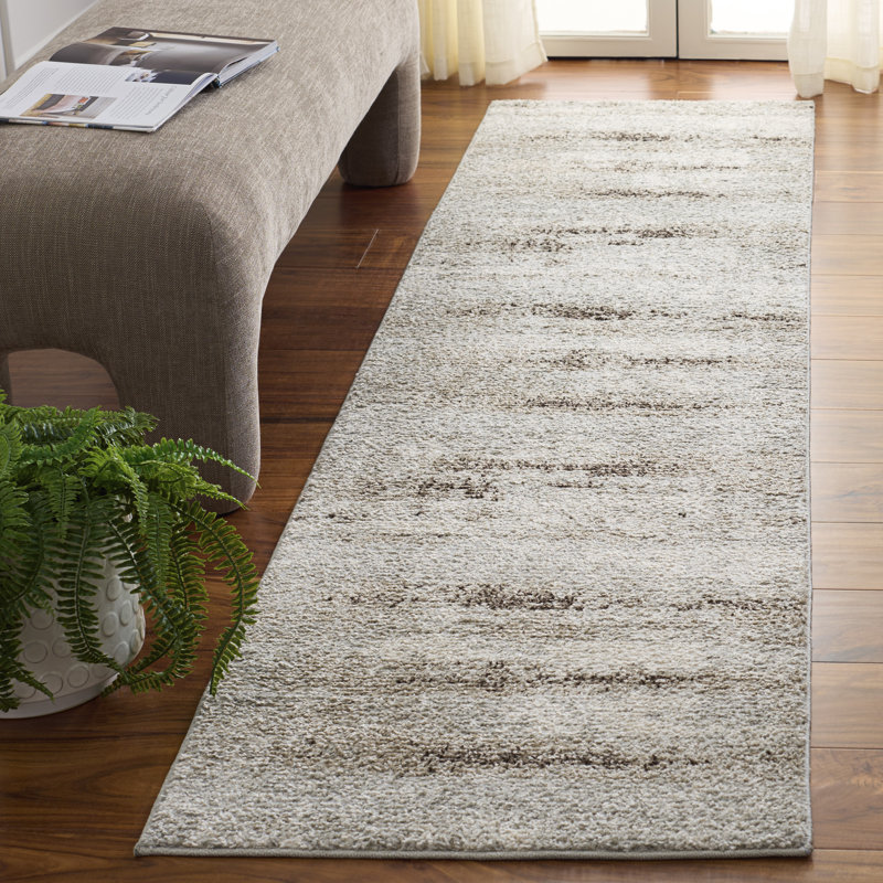 Tapis d'intérieur abstrait Wave Performance, Tapis de couloir 2 pi 2 po x 9 pi