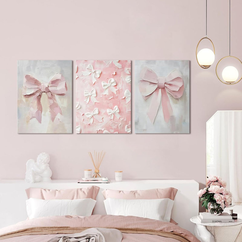 3 Piece Wrapped Canvas Print, 60 cm H x 40 cm W