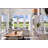Cherill 4 - Light Matte Black LED Cluster Pendant