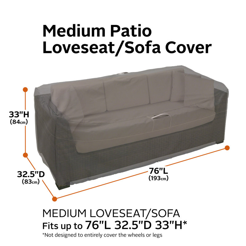 Jaylon Outdoor Patio Sofa Cover