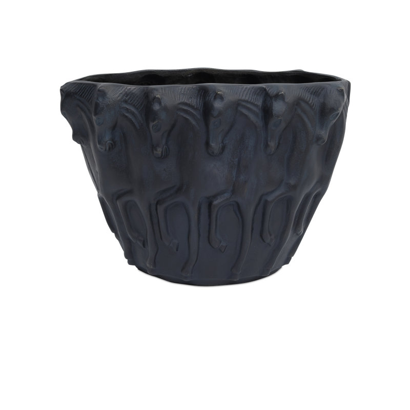 Dressage Handmade Cast Aluminum Table Vase