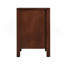 Table de chevet élégante avec rangement en cerisier-952272187