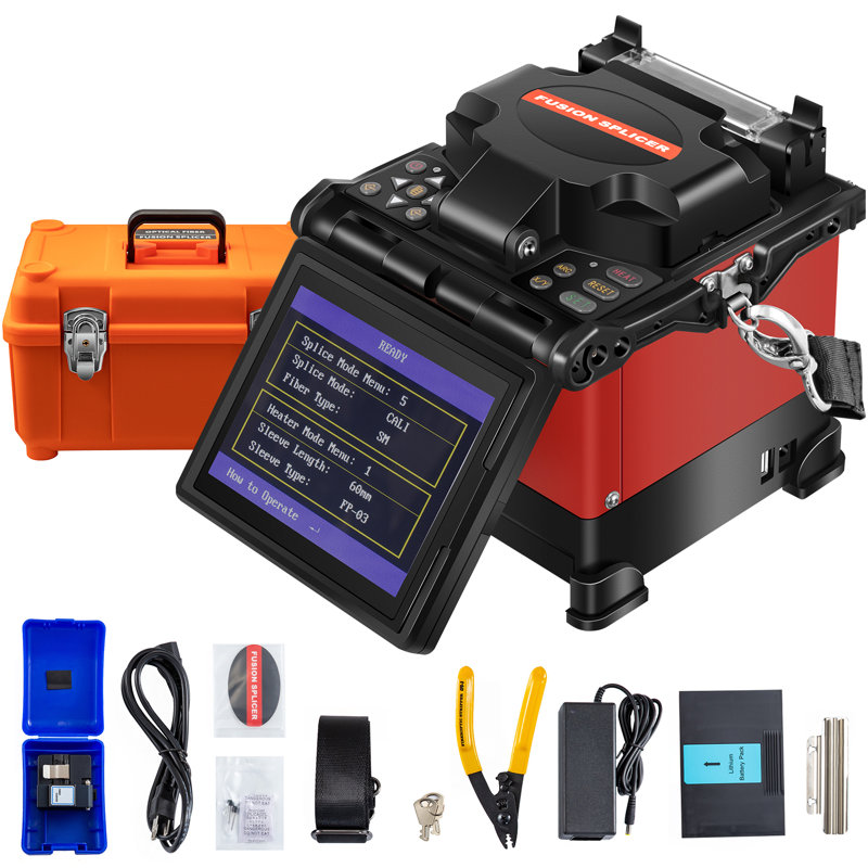 Épissure de fusion de fibre, épissure de fusion de fibre optique à mise au point automatique, machine d'épissure de fusion