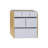 6 Piece Fabric Storage Bin Set-86127497