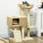 Enrichetta 38.5'' H Cat Tree