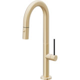 Pull-Down Prep/Bar Faucet With Button Sprayer