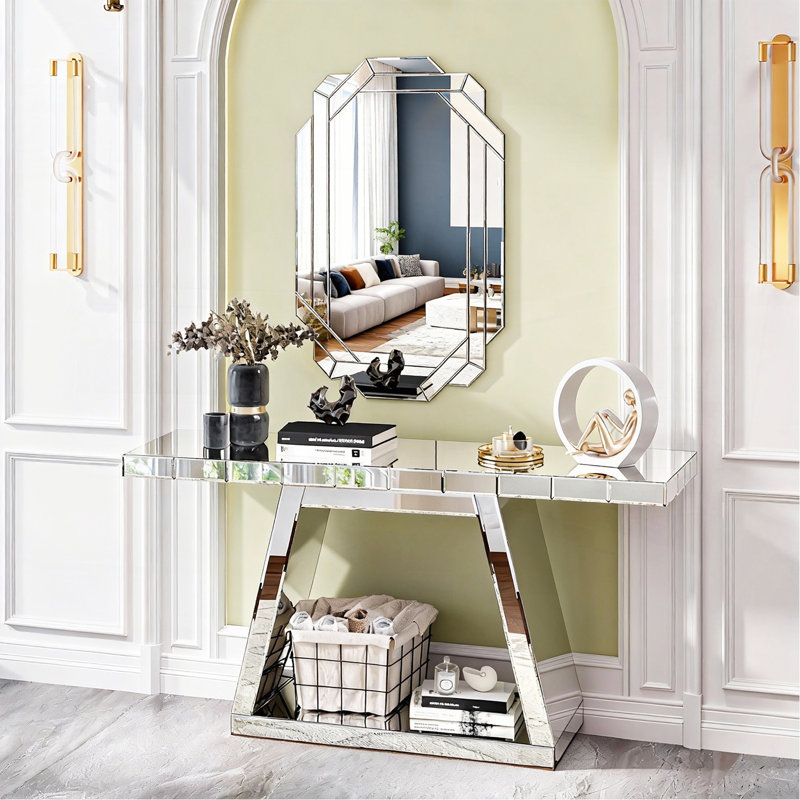 Table d'entrée 55,8 po Modern Luxury Full-Body Mirror