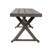 Modern Outdoor Aluminum Dining Bench