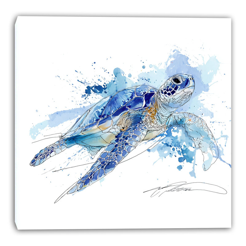 «Restful Evening», art mural sur toile tendue, L 40 po x H 40 po x P 1,5 po