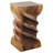 Lovejoy Solid Wood Abstract End Table
