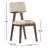 Grimshaw Lazaro Solid Wood Dining Chair