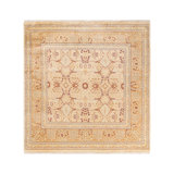 Classic One-of-a-Kind 6' 1" X 6' 1" Hand Knotted Area Rug