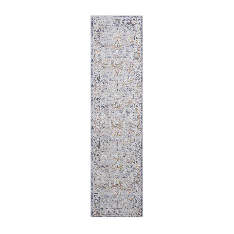 Collection Ivory/Grey /Traditional Non-Shedding Living Room Bedroom Dining Home Office Stylish and Stain Resistant Area Rug
