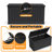 230 Gallon XXL Deck Box for Outdoor Storage, Waterproof Resin, Lockable, Multifunctional