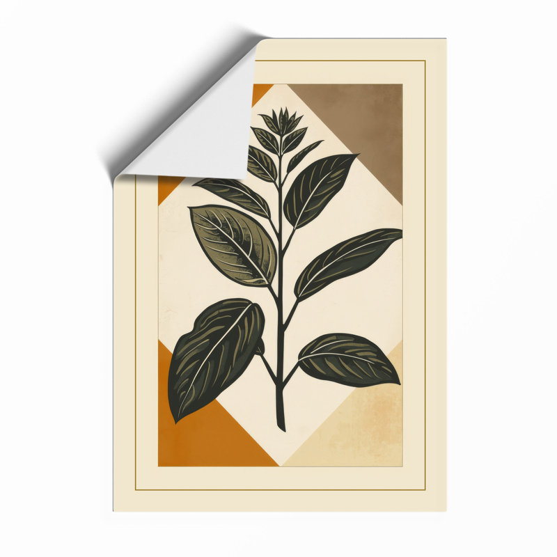 Geometric Botanica Botanical - Print, Unframed, A1 - 84.1 x 59.4 cm