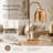 Kialani 23.63" Arched Steel Table Lamp-835597182