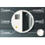 Huldar Glass Flat Wall Mirror