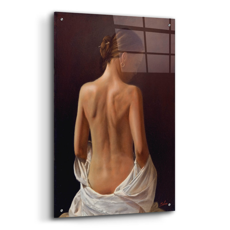 "Paysage féminin" par John Silver, H 36 po x l 24 po x P 0,2 po