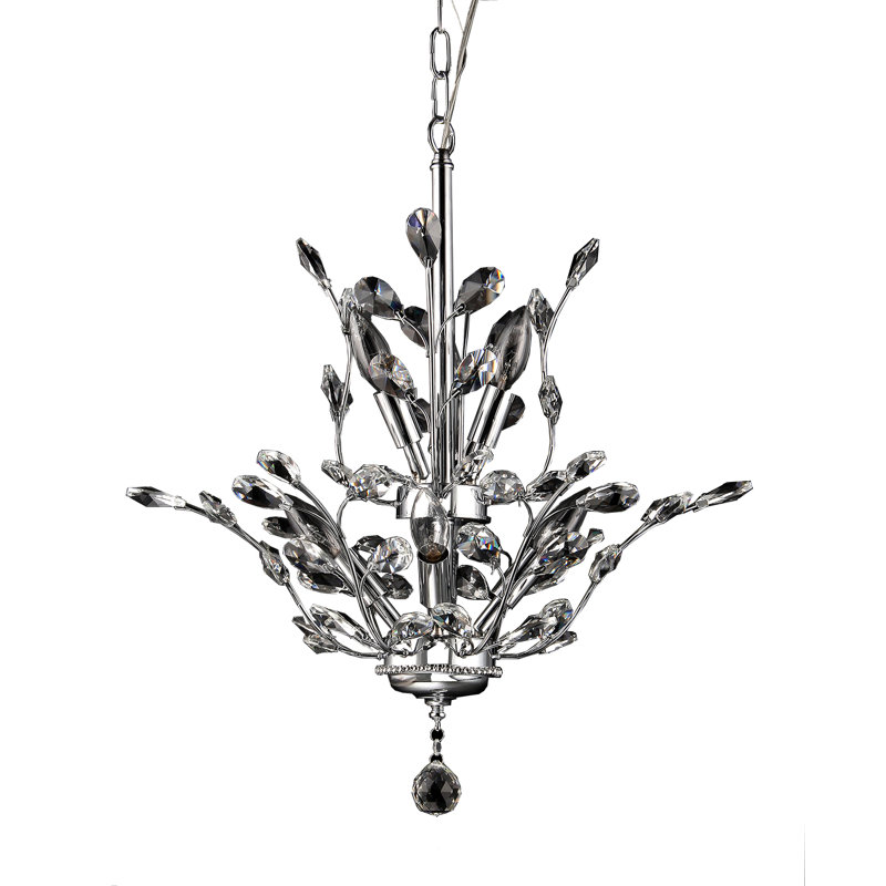 Lustre en cristal 8 lumières Leah