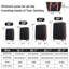 Valise Hardshell 4 pièces + valise à roulettes avec verrou TSA - 16 "+ 20" + 24 "+ 28" bagages-130604026